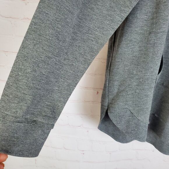 NEW Maurices Womens State Homeward Sweatshirt Sz L Gray Fleece Long NH Hoodie - Picture 6 of 12